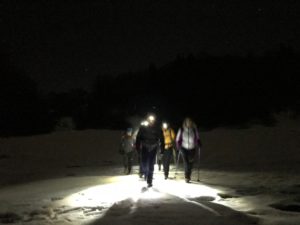 camminare di notte